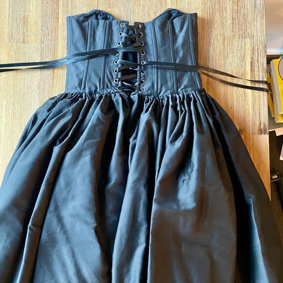 Selkie Black Swan Degas Dress - Strapless Balletcore - Picture 8 of 9